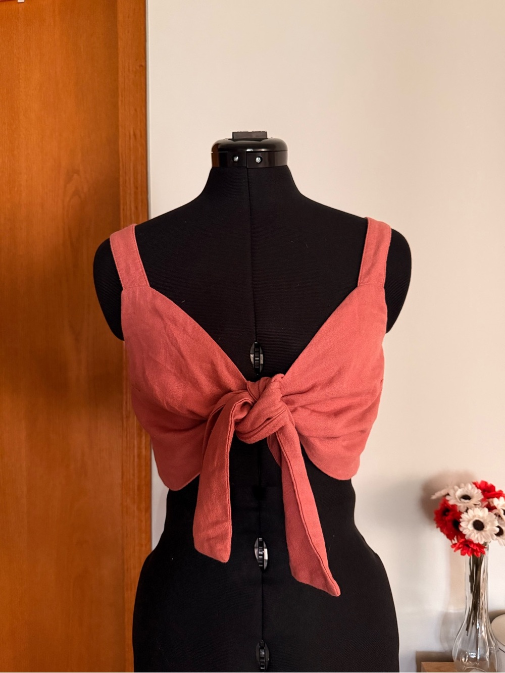 Abercrombie Front Tie Crop Top